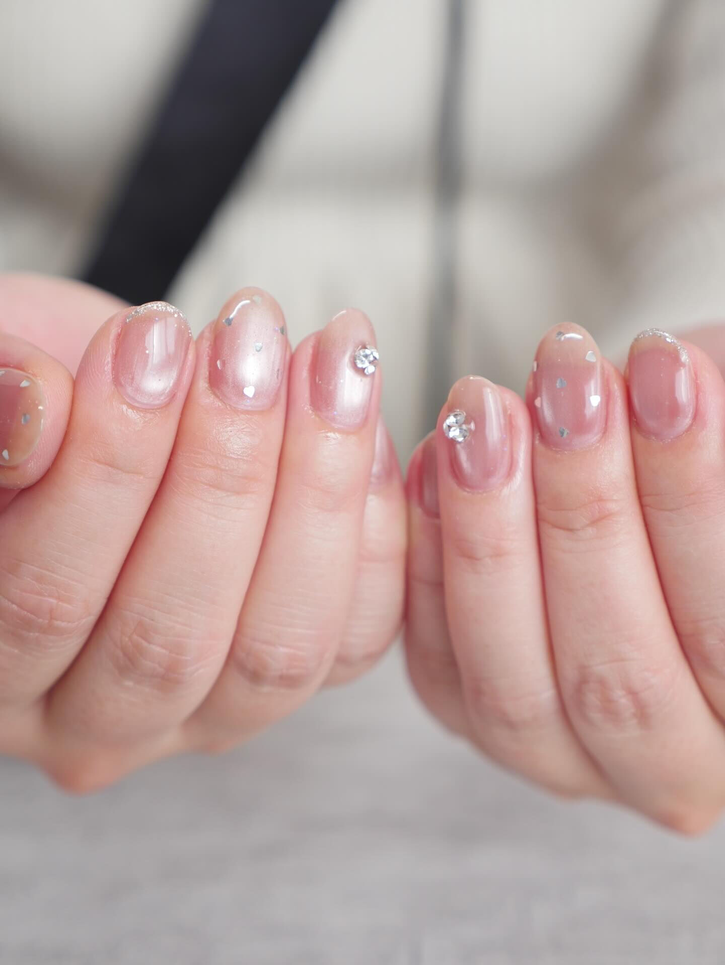 人気のデザインです☺️マグネットネイル💅✨ネイルサロンはどん