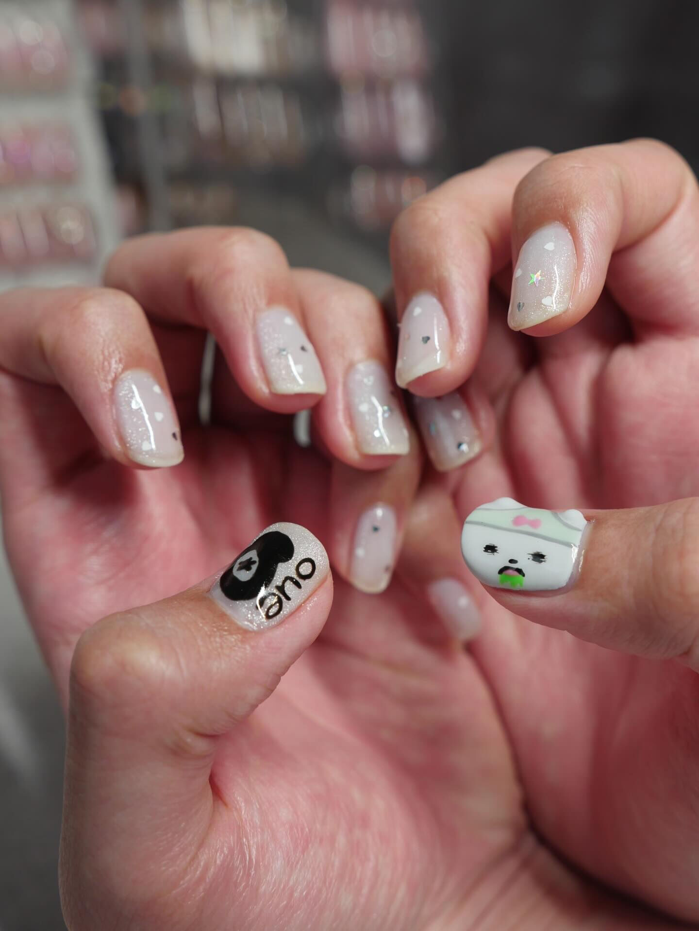あのちゃんの【にゃんオエちゃん】ネイル😍💅✨