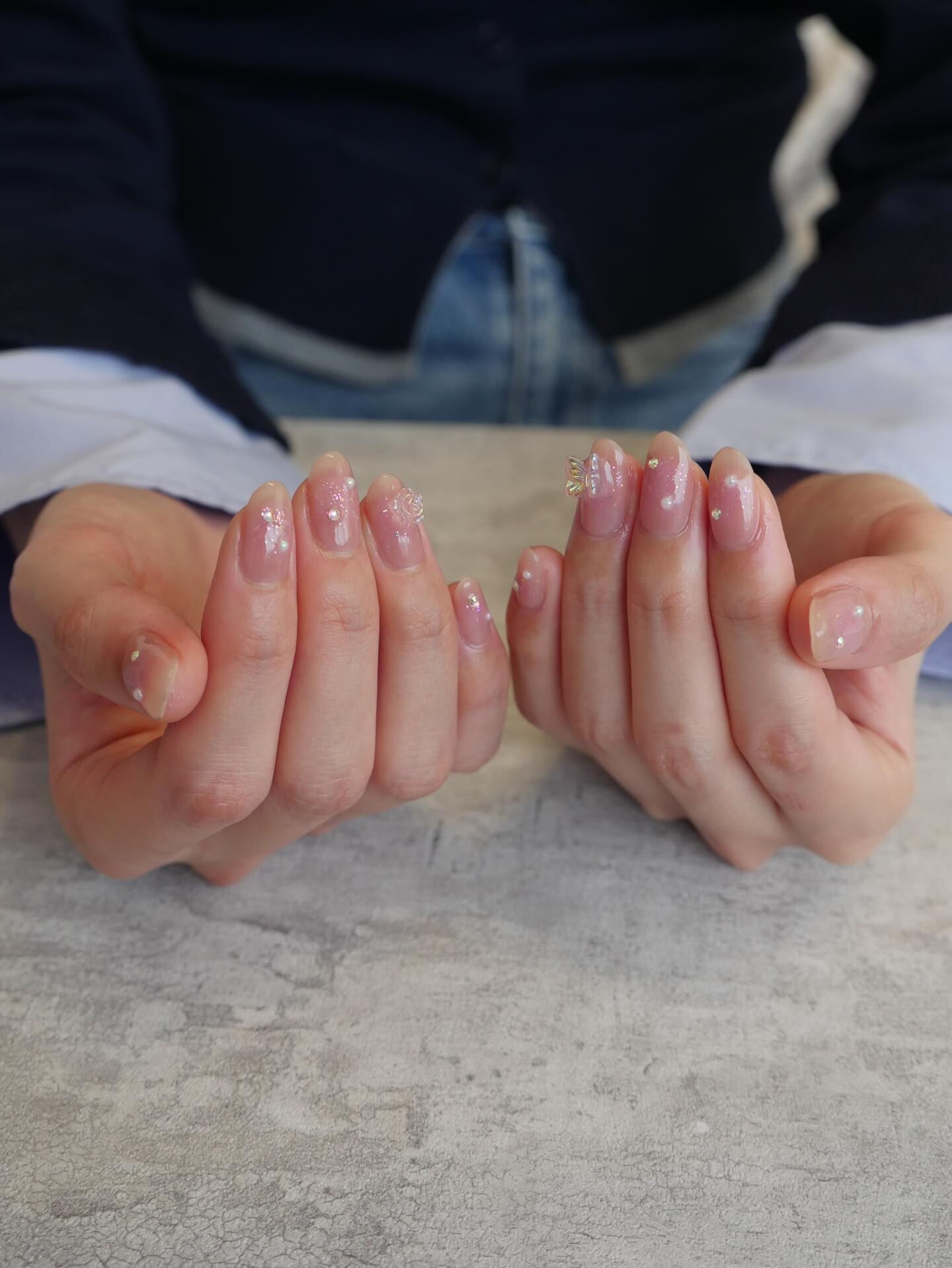 【定額デザイン】チークネイル✨😍💅¥7,000